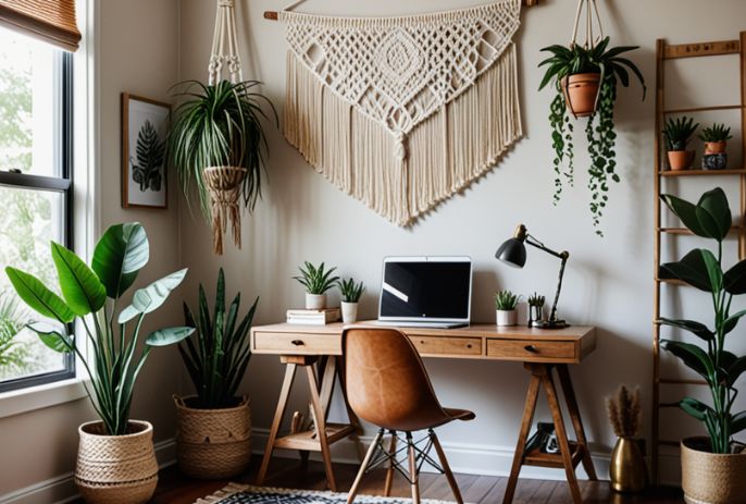 12.-Bohemian-style-home-office-with-DIY-macrame-wall-hangings.jpg