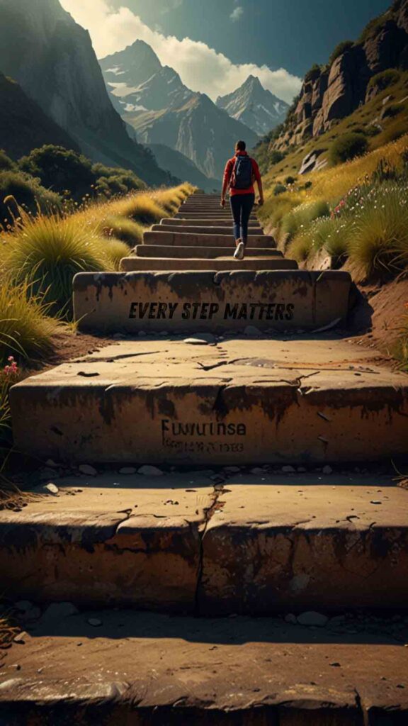 8.-Every-step-matters-4k-Motivational-Samsung-iPhone-Wallpaper