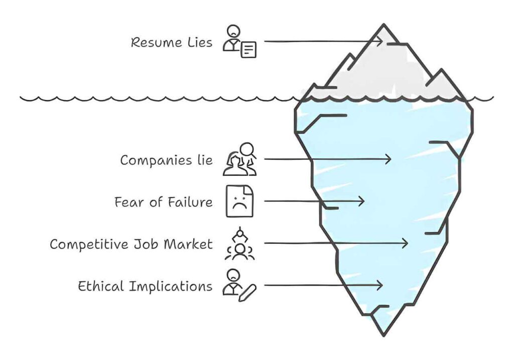 Resume-lies-iceberg